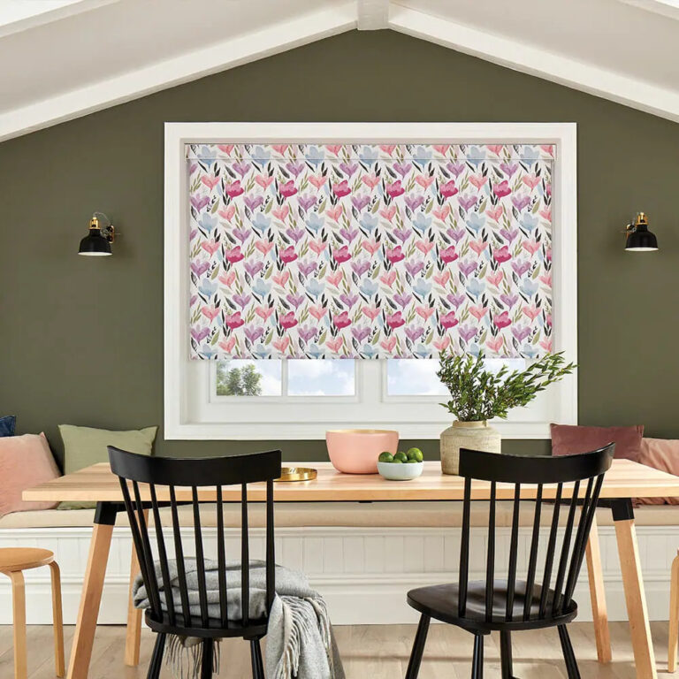 floral roller blinds